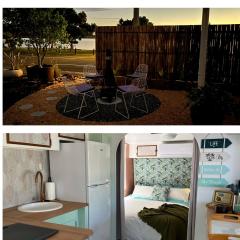 Unique lakefront glamping