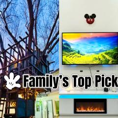 Family Top Pick, Mickey Dream Loft and TREE House, A Tiny Home Adventure