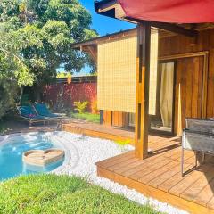 Tiny house avec piscine privative
