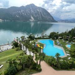 Wunderschönes Apartment direkt am See, Bissone bei Lugano/Tessin