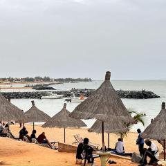 charmante villa en résidence en bord de mer
