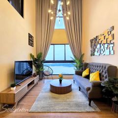 Loft Suite Seaview 2BR JB CIQ 7Pax