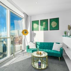 Emerald haven - Birmingham skyline view