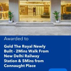 Newly Built Gold The Royal With Rooftop Restaurant - 2Mins Walk From New Delhi Rail Station & 5Mins from Connaught Place