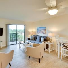 Ormond Beach Condo with Pool Access Steps to Coast!