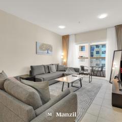 Manzil - 1BR in Elite Residence with Marina View
