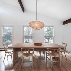 East Hampton Home with Fire Pit