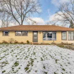 Cozy Wisconsin Escape with Deck, Grill and Fire Pit!
