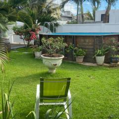 Le Botanic Oasis 3 beds summer vacation private villa with private pool and garden albion