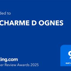 LE CHARME D OGNES