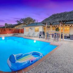 Aloha 4Br Private Pool Tiki Bar & Game Lounge!