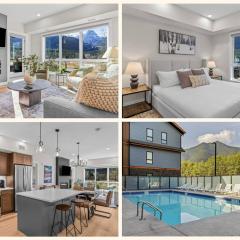 2 bedrooms-3 beds 2 baths - Rocky Mountain View Retreat - Heated Pool and Hot Tub