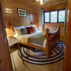Luxury Wood Lodge with sauna, log burner & private woodland garden - Wnion Wood Lodge