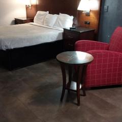 Queen Bed Hotel Suite 217