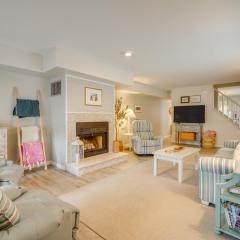 Steps to Beach Townhome with Balcony in Ocean City