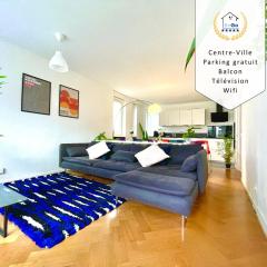 BnGo I Le Spacieux I 12 personnes, 5 chambres, 2 salle de bain, parking privé, WC séparé, Wifi