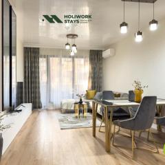 Two-Bedroom Apartments with Free Parking and 6min to Center