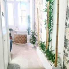 Confortable habitación, con baño y cocina privados
