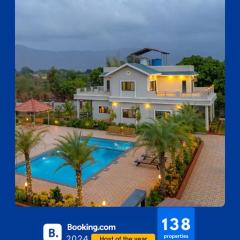 Ekostay Gold Palm Estate I Cricket Turf I Rain Dance I 2 Acre Property