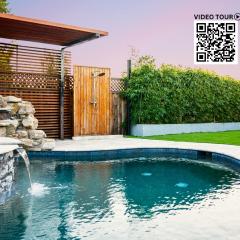 Dreamy Lux Heated Pool SPA 3BR in Urban Campbell