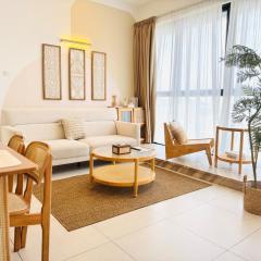 #Japanese #Highfloor seaview #Infinity Pool #5pax #3BR2bath #2Queen1Single #Quality well maintained #Private host