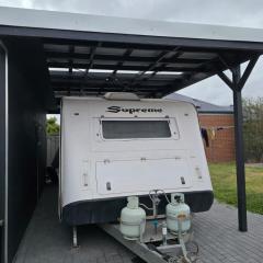 Caravan at 36 Clarevale