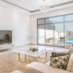 Pool and Sea Views 4BR and Maids Room Villa with Private Pool, Kid's Pool and BBQ Facility, Sharm - Al Dana Villa, Al Dana Island by Deluxe Holiday Homes