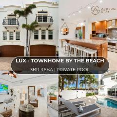 Beachside Luxury Private Townhome with Pool and Ocean Views