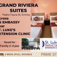 Grand Riviera Suites 1201 Near US Embassy and St Luke's Medical Center Extension Clinic SLEC by Prime Stay