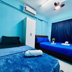 Charming 2BR for 5pax Convenient malaysian guest only Location by USM