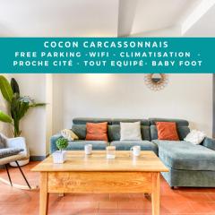 Cocon Carcassonnais - Free parking - Wifi - Climatisation - Tout équipée