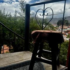 San Blas apartment with a view of the historic center