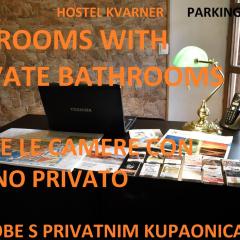 Hostel Kvarner-Rooms with private bathrooms& Dorms