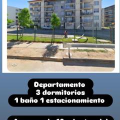 Departamento 3 dormitorios 1 baño cerca aeropuerto internacional Pudahuel Santiago Chile