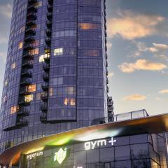 Helios Extra Luxury Jacuzzi apartment in Vilnius skyscraper 20 floor
