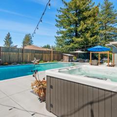 Happy House Getaway - Pool, Hot Tub & Wine Country