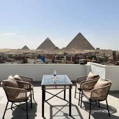 Pyramids window
