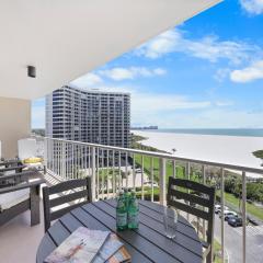 Stylish beachfront condo with pool and ocean views