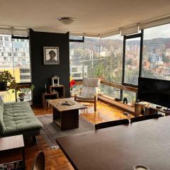 Soleado departamento con vistas hermosas Sopocachi