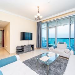 Full seaview luxury with gym,pool,jacuzzi,sauna,24x7 cafe,beach,restaurants,medical and more