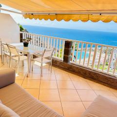 BALCON de AMADORES con vista al océano
