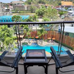 7 Floor - Pool view Studio room at TBHR near Kata beach
