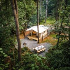 Gorgeous Safari Tent in the Lake George Area of the Adirondack Mountains, Perfect for a Family Weekend Away