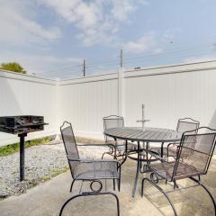 Less Than Half Mi to Gulf Biloxi Condo with Patio!