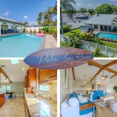 Heated Pool, Pet Friendly, Game Room and Bikes - Palm Leaf Haven - Roelens Vacations