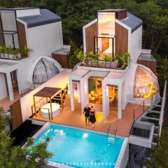 The X10 Nordic Tent and Glamping Pool Villa Khaoyai เขาใหญ่ - SHA Certified