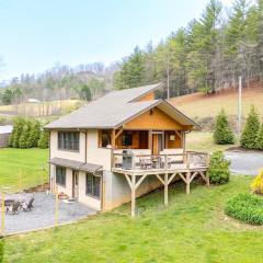 Sawyers Cabin with Hot Tub in Blue Ridge Mtns!