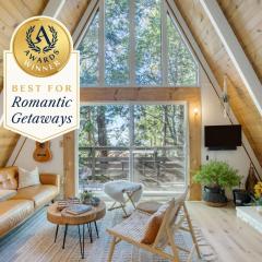 2 Decks w Lake Glimpse Views Modern Luxe Cabin A-Frame Retreat by AvantStay