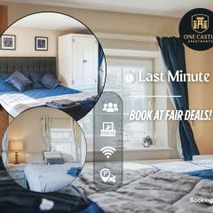 Exclusive Deals l Last-Minute Specials l Free Parking I Short term Booking l Garden I Sleeps Up to 6 l 3 Bed & 2 Bath I One Castle Apartments Short-lets and Serviced Accommodation