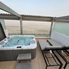 Unique 2bd Jacuzzi & Sunbed